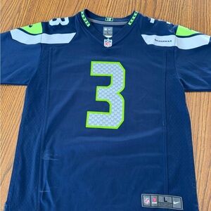 NFL Seattle Seahawks Blue and Green Jersey